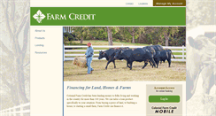 Desktop Screenshot of colonialfarmcredit.com